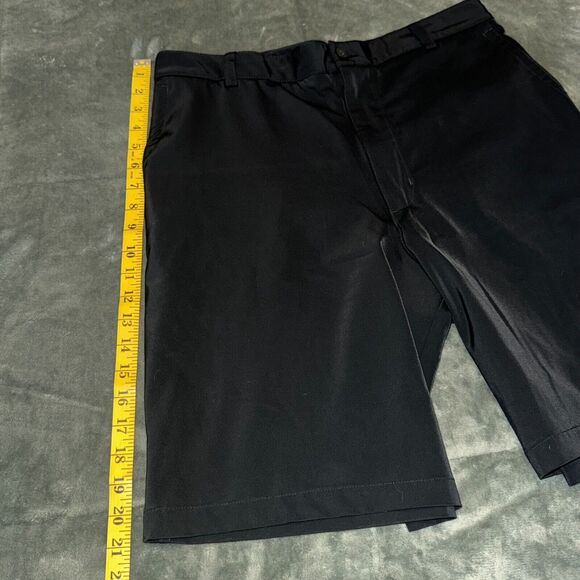 Nike Dri-Fit Shorts Men’s 33 Medium Black Logo Embroidered Tennis Short - Picture 9 of 10